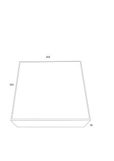Потолочный светильник Zon 3000K 1x90Вт 120°
