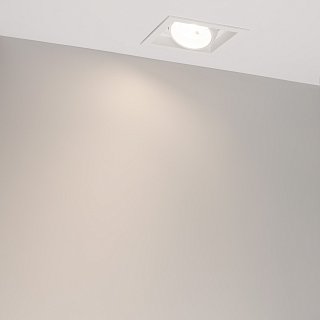 Светильник MS-VORTEX-BUILT-S140x140-30W Day4000 (WH-WH, 50 deg, 230V) (Arlight, IP20 Металл, 5 лет)