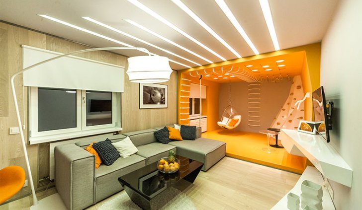 Светодиодное освещение спортивной зоны и зоны отдыха