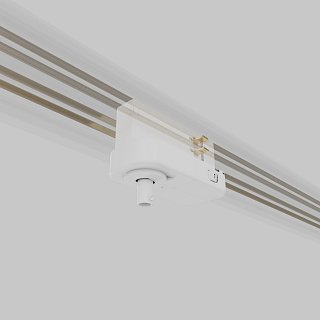 Коннектор для подвесного светильника Trinity TRA005-3-A-W, белый