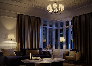 Люстра Riverside E14х8