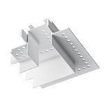 Коннектор угловой Radity встраиваемый белый