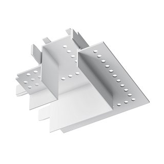 Коннектор угловой Radity встраиваемый белый