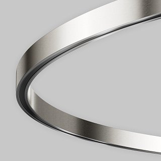 Шинопровод круглый 650 мм Flarity платина