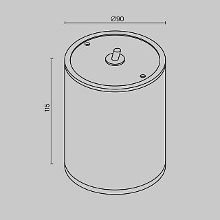 Потолочный светильник Bar 3000К 7Вт IP 65