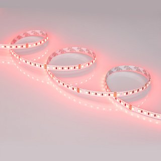 Светодиодная лента RT 2-5000 24V RGB 8mm (3838, 120 LED/m, LUX) (Arlight, 11 Вт/м, IP20)