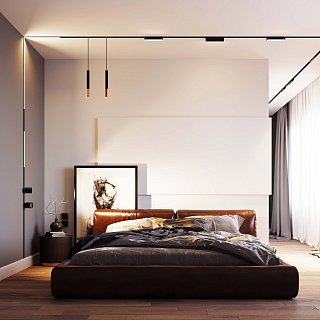 Светильник MAG-SPOT-HANG-25-R30-5W Day4000 (BK-GD, 45 deg, 24V) (Arlight, IP20 Металл, 5 лет)