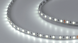 Светодиодная лента  5050, 60 LED/м, 14,4 Вт/м, 24В , IP20, Цвет: Холодный белый, SWG560-24-14.4-W-М