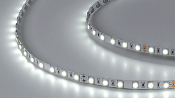 Светодиодная лента  5050, 60 LED/м, 14,4 Вт/м, 24В , IP20, Цвет: Холодный белый, SWG560-24-14.4-W-М