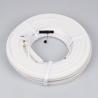 Лента герметичная MOONLIGHT-SIDE-X280-20x20mm 24V Warm2300 (10 W/m, IP67, 15m, wire x1) (Arlight, Вывод боковой, 5 лет)