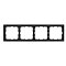 Рамка пластиковая FRM-NOBE-SFPL-4-BK (Arlight, -)