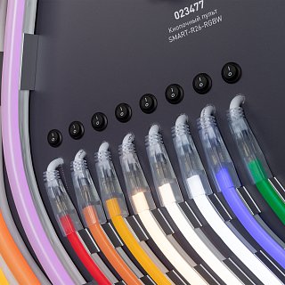 Стенд Гибкий Неон ARL-E11-1760x600mm (DB 3мм, пленка, подсветка) (Arlight, -)