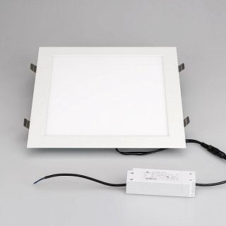 Светильник DL-300x300M-25W White (Arlight, IP40 Металл, 3 года)