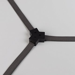 Коннектор тройной с питанием ART-INBELT-CON-T-POWER (BK, 48V) (Arlight, -)