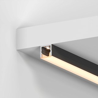 Профиль SL-MINI-10-2000 BLACK (Arlight, Алюминий)