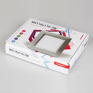 Светильник MS110x110-7W White (Arlight, -)