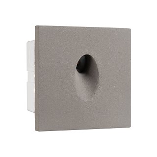 Светильник LT-TIE-S100-3W Warm3000 (GR, 45x70 deg, 230V) (Arlight, IP65 Бетон, 3 года)