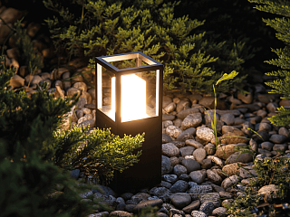 Светильник ландшафтный JY 250 мм, PO-0231-250A-BL-WW