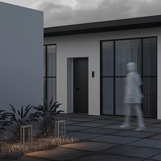 Ландшафтный светильник Pir 3000K 2Вт IP 54