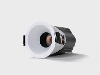 Светильник встраиваемый 7Вт 55° IP65 белый 4000К поворотный RC-D52-7-WH-NW65