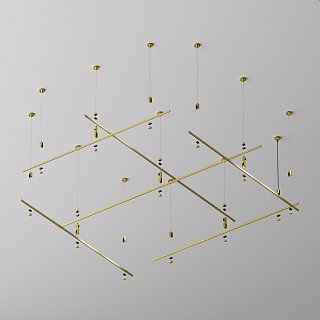 Шинопровод 2 м Flarity латунь