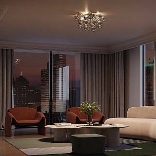 Потолочный светильник Bolla E27x4