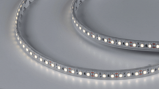 Светодиодная лента 3528, 120 LED/м, 9,6 Вт/м, 12В , IP66, Цвет: Нейтральный белый, SWG3120-12-9.6-NW-66-M