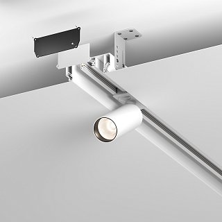 Алюминиевый профиль ниши скрытого монтажа в натяжной потолок 99x40