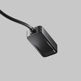 Ввод питания(2м) Radity для встраиваемого монтажа черный