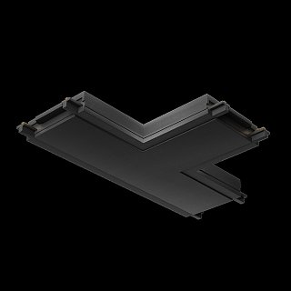 Коннектор питания T-образный Radity черный