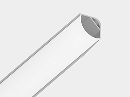 Алюминиевый профиль угловой для двухрядной ленты SWG, SF-3030