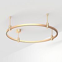 Основание ART-APRIORI-ROUND-ROD-200-R800 (GD) (Arlight, IP20 Металл, 3 года)