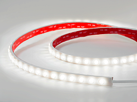 Светодиодная лента Wallwasher  2835, 48 LED/м, 18 Вт/м, 24В , IP67, Цвет: Нейтральный белый, SWG-248-24-NW20/45-67