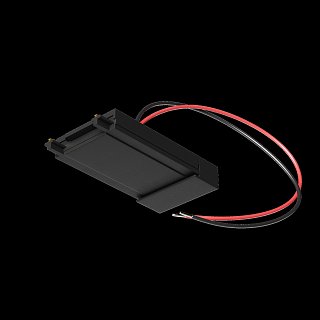 Ввод питания Radity накладной черный