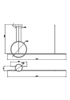Подвесной светильник Halo 3000-4000К 40Вт