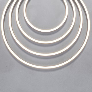 Гибкий неон 1206 24В 9,6Вт/м 4000K IP67 5м