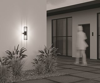 Настенный светильник (бра) Barrel E27x2 15Вт IP 54