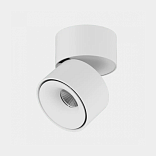 Светильник светодиодный потолочный накладной поворотный, серия I, Белый, 15Вт, IP20, Теплый белый (3000К), I-SF-WH-WW