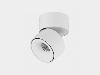 Светильник светодиодный потолочный накладной поворотный, серия I, Белый, 15Вт, IP20, Теплый белый (3000К), I-SF-WH-WW