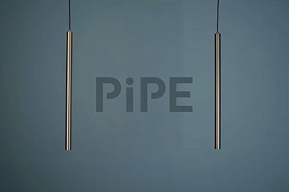 PIPE-HANG: изящные подвесные светильники