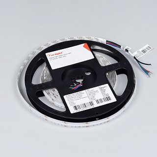 Светодиодная лента CSP-X840-12mm 24V RGBW-Warm (17.2 W/m, IP20, 5m) (Arlight, 5 лет)