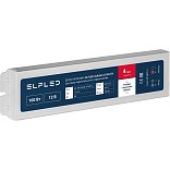 Блок питания герметичный плоский для параллельного подключения ELFLED, 12В, 100Вт, металл, IP68