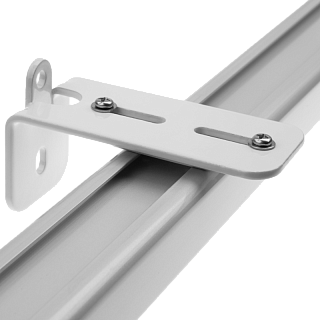 AQARA Телескопический карниз (2.5-4.5м), модель MT-M03D, с однорядными креплениями