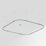 Основание ART-APRIORI-QUADRAT-SOFT-HANG-3500x3500 (BK) (Arlight, IP20 Металл, 3 года)