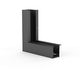 Коннектор угловой MAG-CON-4560-F-L90-INT (BK, 5LN, внутренний) (Arlight, IP20 Металл, 5 лет)