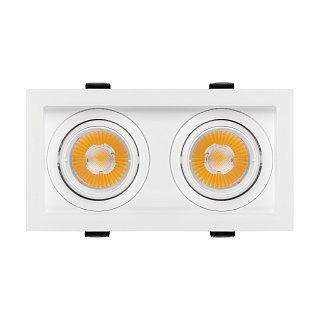 Светильник MS-VORTEX-BUILT-S170x90-2x12W Day4000 (WH-WH, 20 deg, 230V) (Arlight, IP20 Металл, 5 лет)