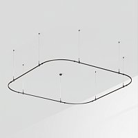 Основание ART-APRIORI-QUADRAT-SOFT-HANG-3500x3500 (BK) (Arlight, IP20 Металл, 3 года)