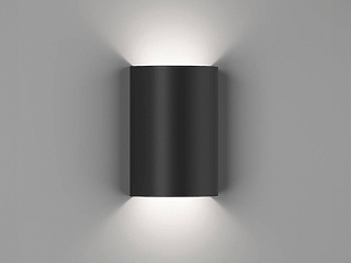 Светильник настенный GW TUBE черный, 3000K, GW-6805-6-BL-WW