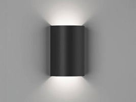 Светильник настенный GW TUBE черный, 3000K, GW-6805-6-BL-WW