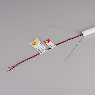 Лента герметичная WAVE-TOP-A560-18x15mm 24V Warm2700 (10 W/m, IP54, 5m, wire x1) (Arlight, Вывод прямой, 3 года)